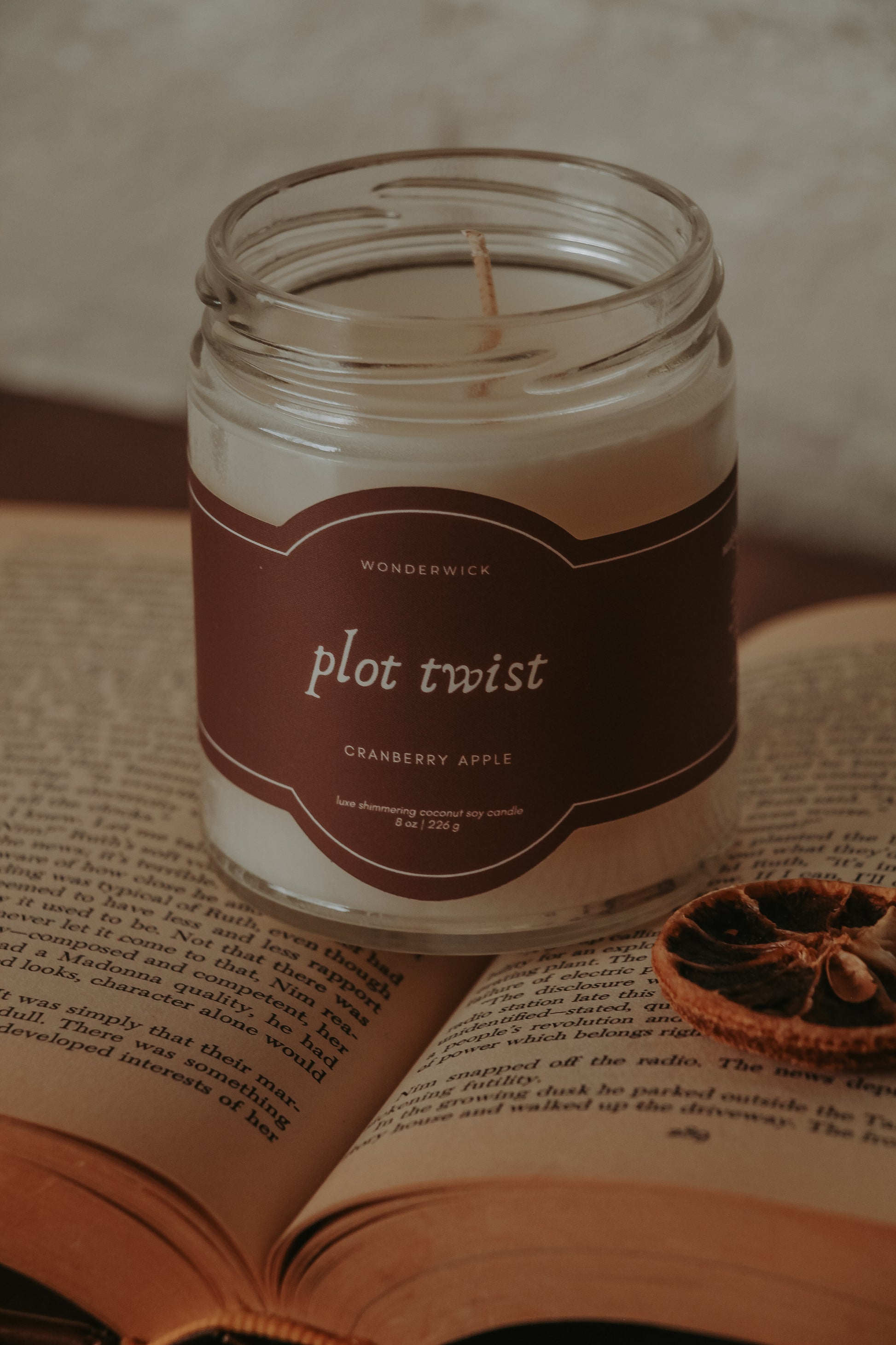 Plot Twist - Holiday Candle