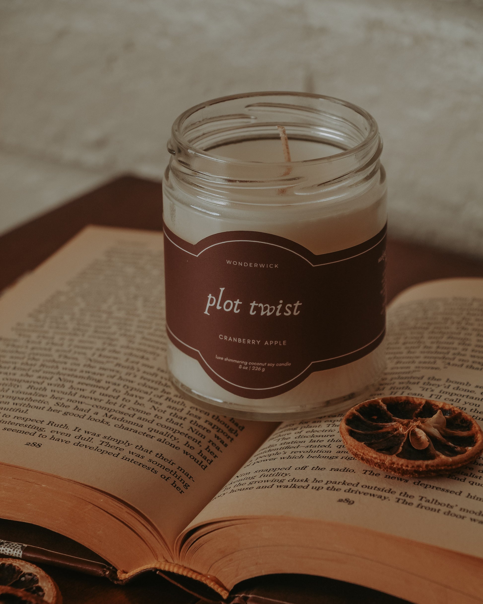 Plot Twist - Holiday Candle