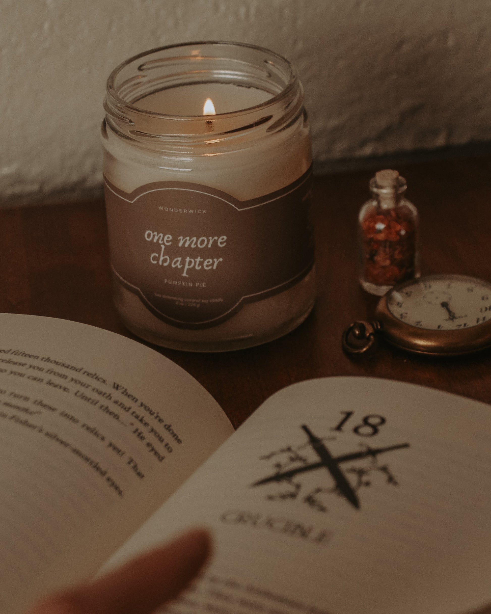One More Chapter - Holiday Candle