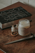 Currently Reading - Holiday Candle